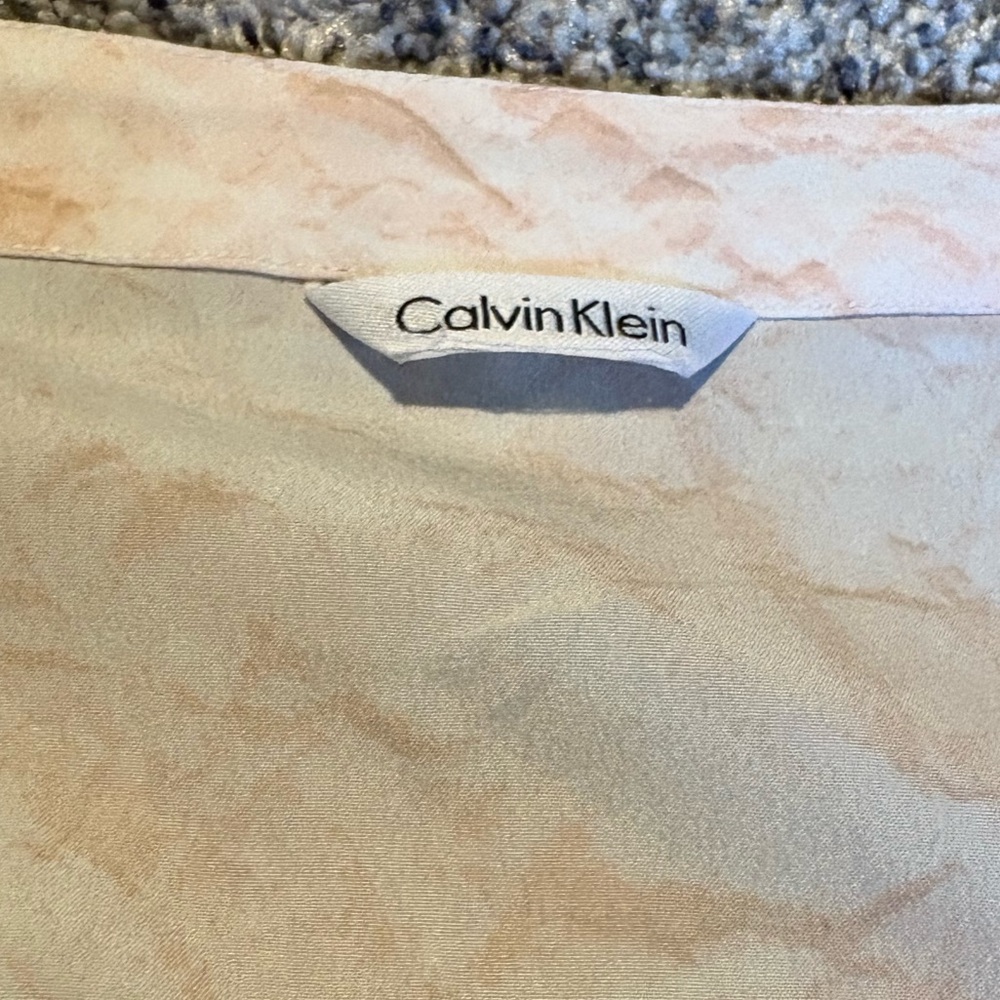 Calvin Klein Light Peach Tank Top - Picture 2 of 4